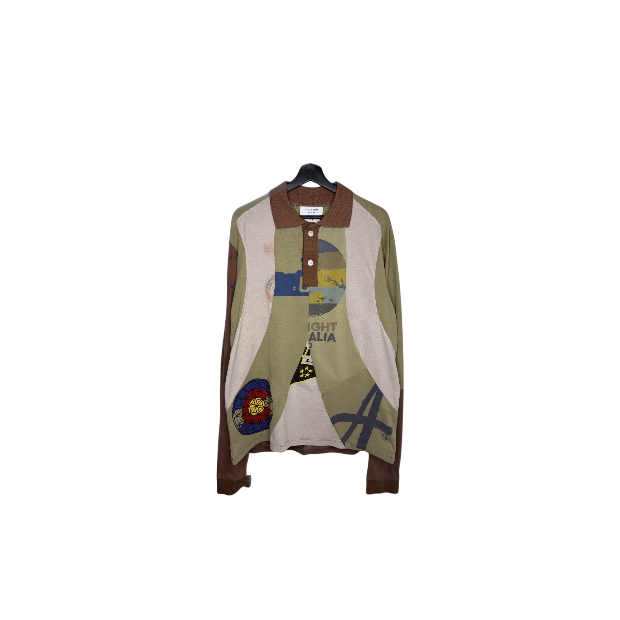Marine Serre Patchwork Long Sleeve (XL)
