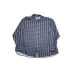 Our Legacy Blue Plaid Borrowed Shirt