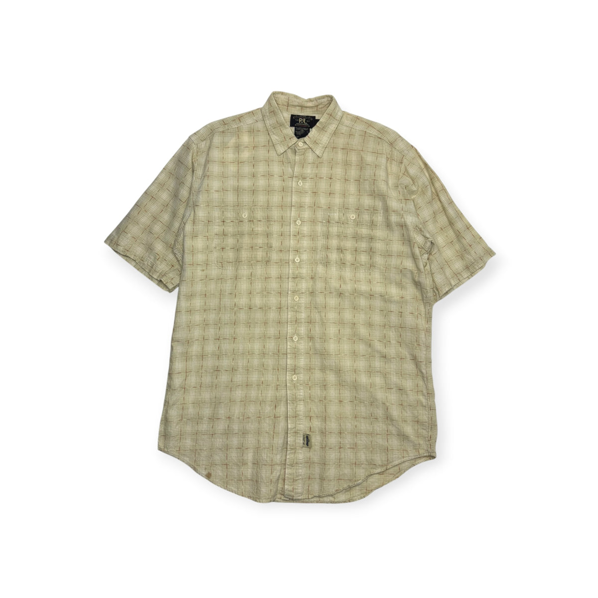 RRL Textured Plaid Shirt