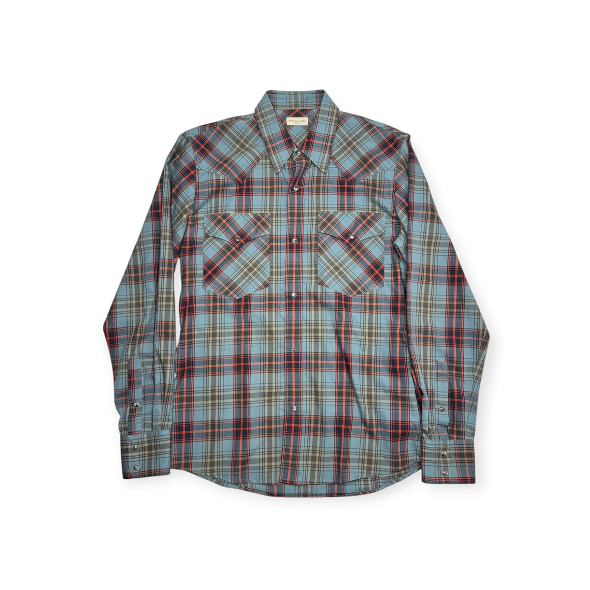 Dries Van Noten Pearl Snap Western Shirt