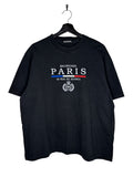 Balenciaga Paris Embroidered Logo Tee (L)