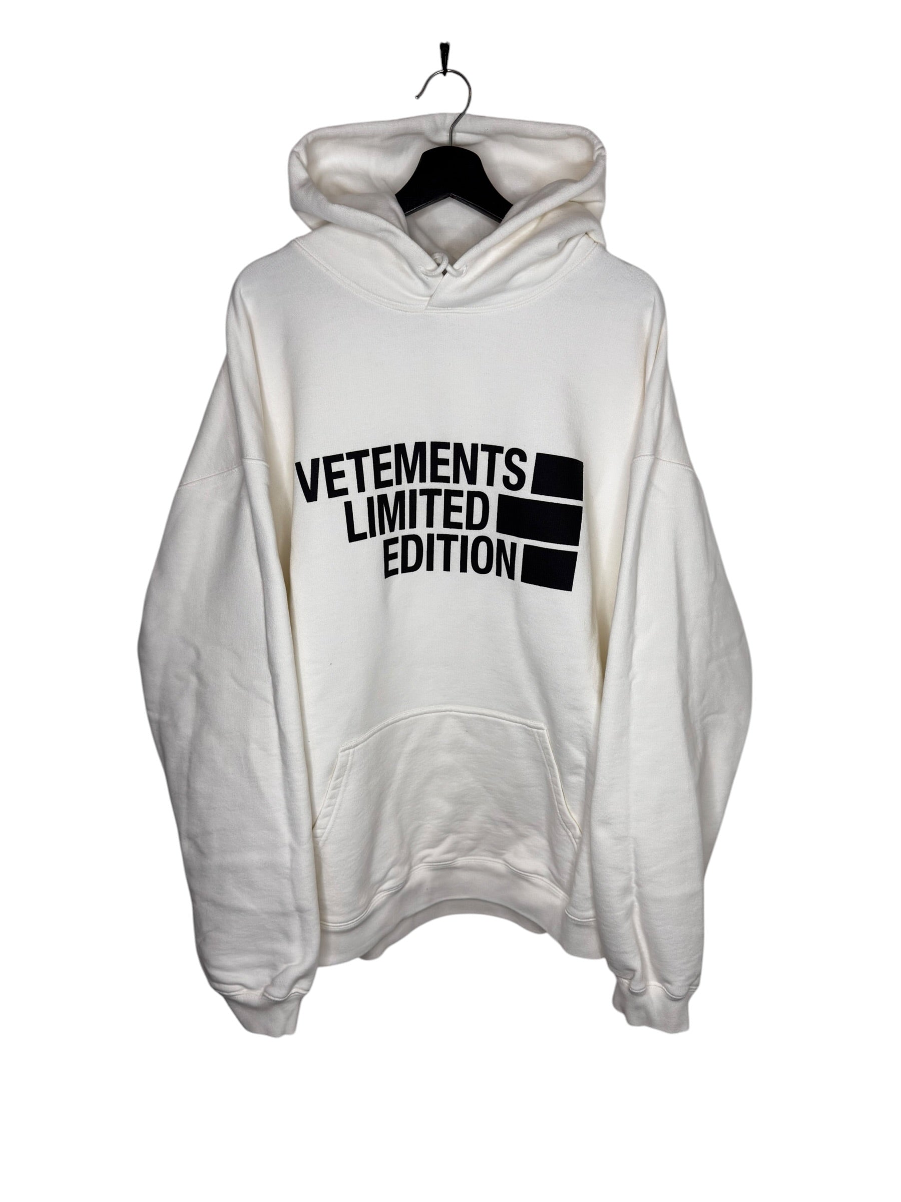 Vetements Limited Edition White Hoodie (XL)