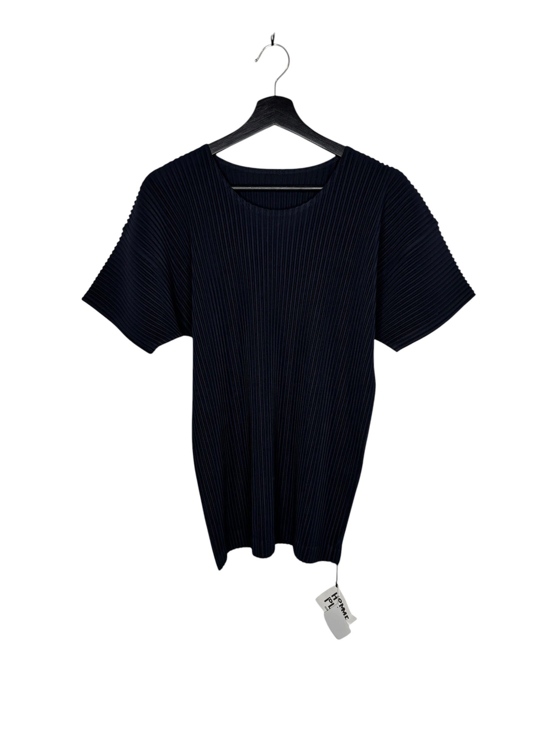 Issey Miyake Homme Plisse Navy SS Pleat Tee (M)