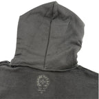 Chrome Hearts Black Tonal Floral Hoodie