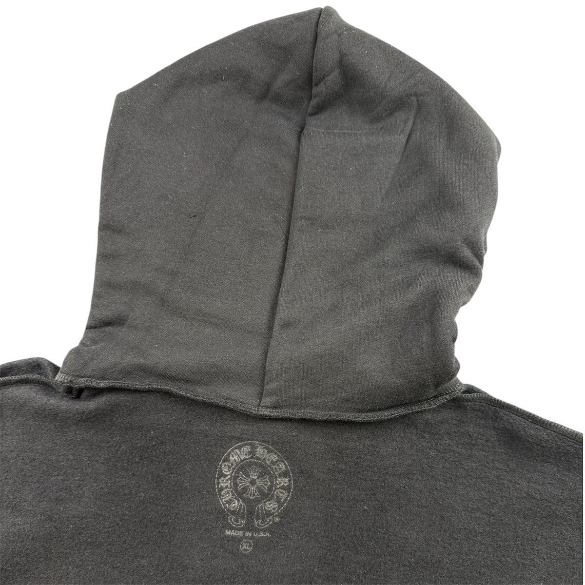 Chrome Hearts Black Tonal Floral Hoodie