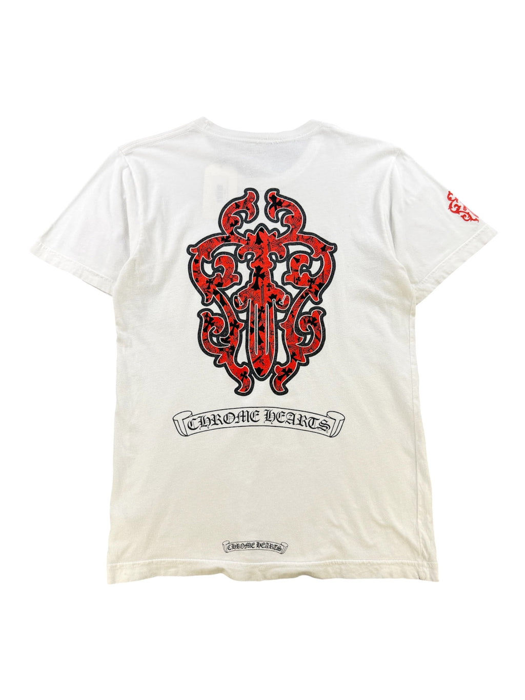 Chrome Hearts Red Vine Dagger Tee