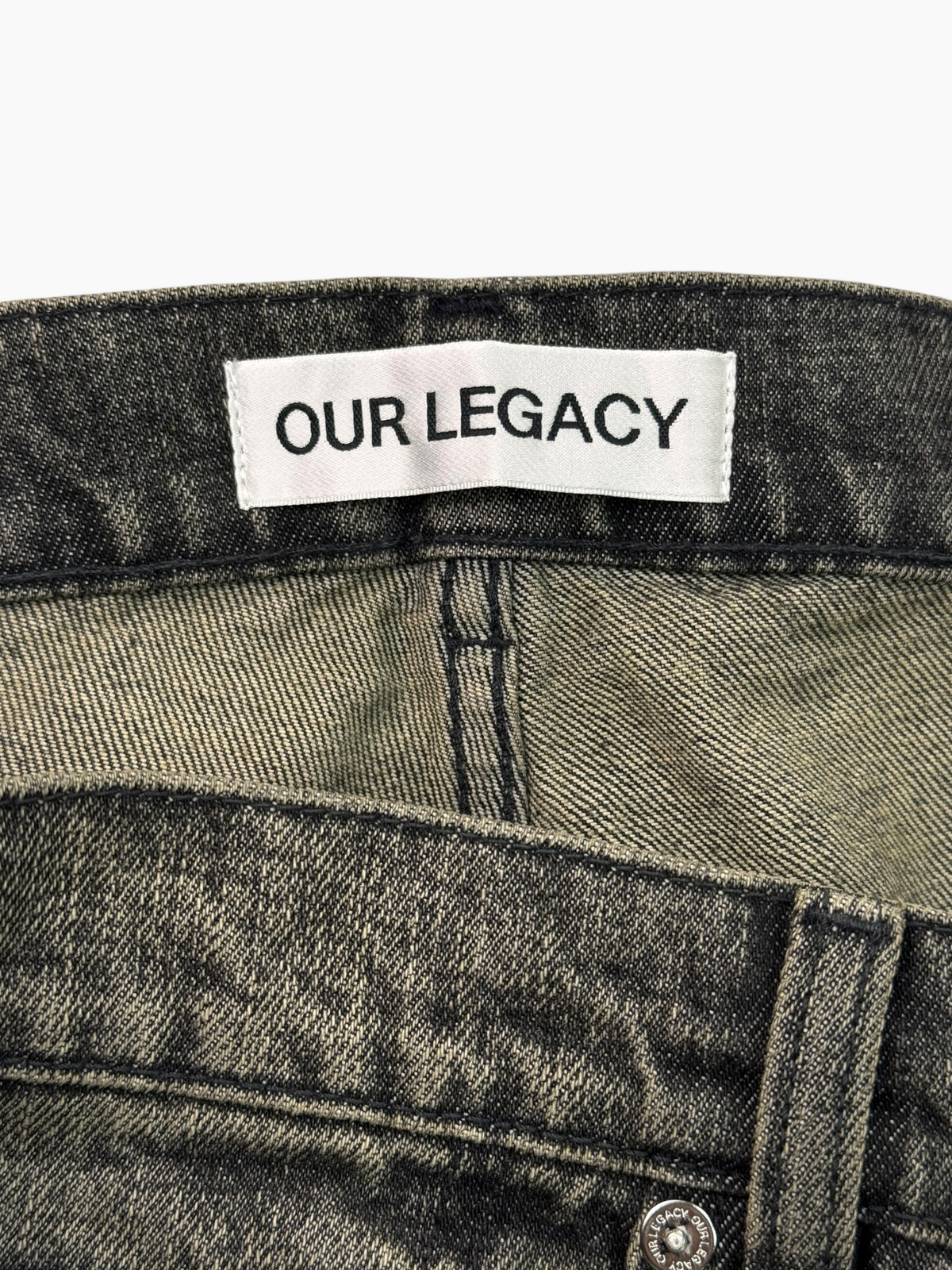 Our Legacy Third Cut Stone Wash Jeans