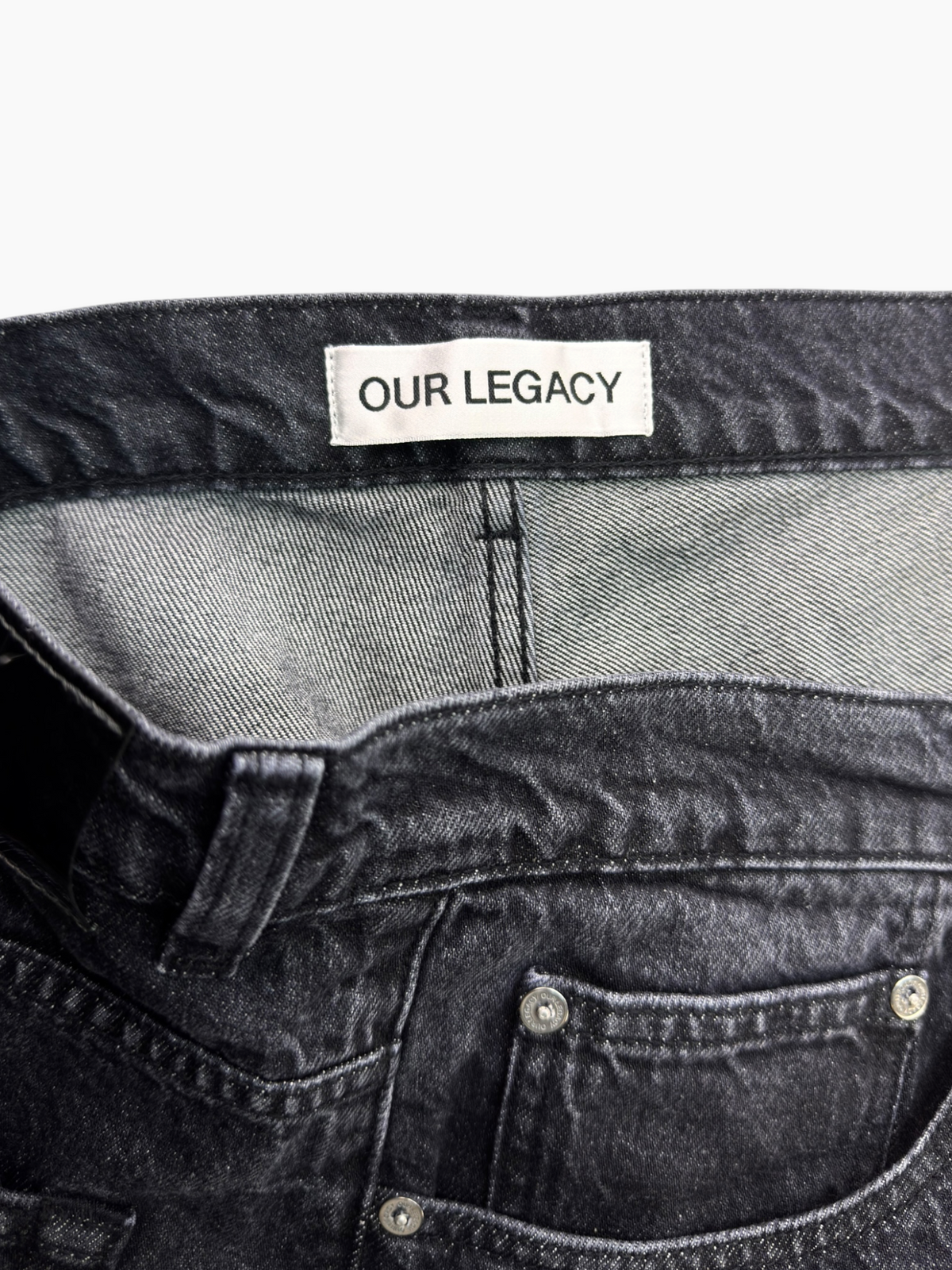 Our Legacy Third Cut Grey Jeans