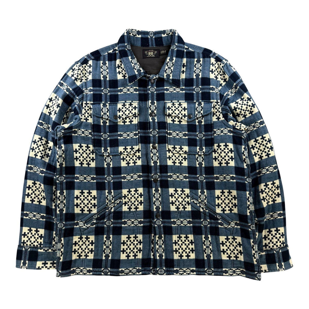 RRL Brushed Jacquard Shirt
