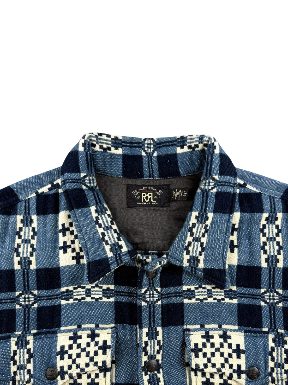 RRL Brushed Jacquard Shirt