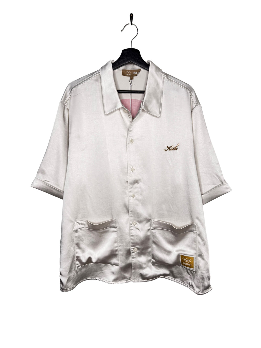 Kith Olympics Satin Shirt (L)