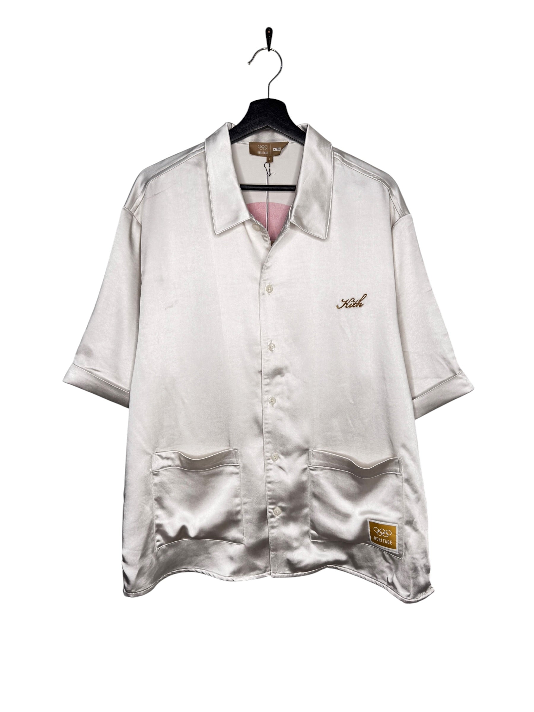 Kith Olympics Satin Shirt (L)