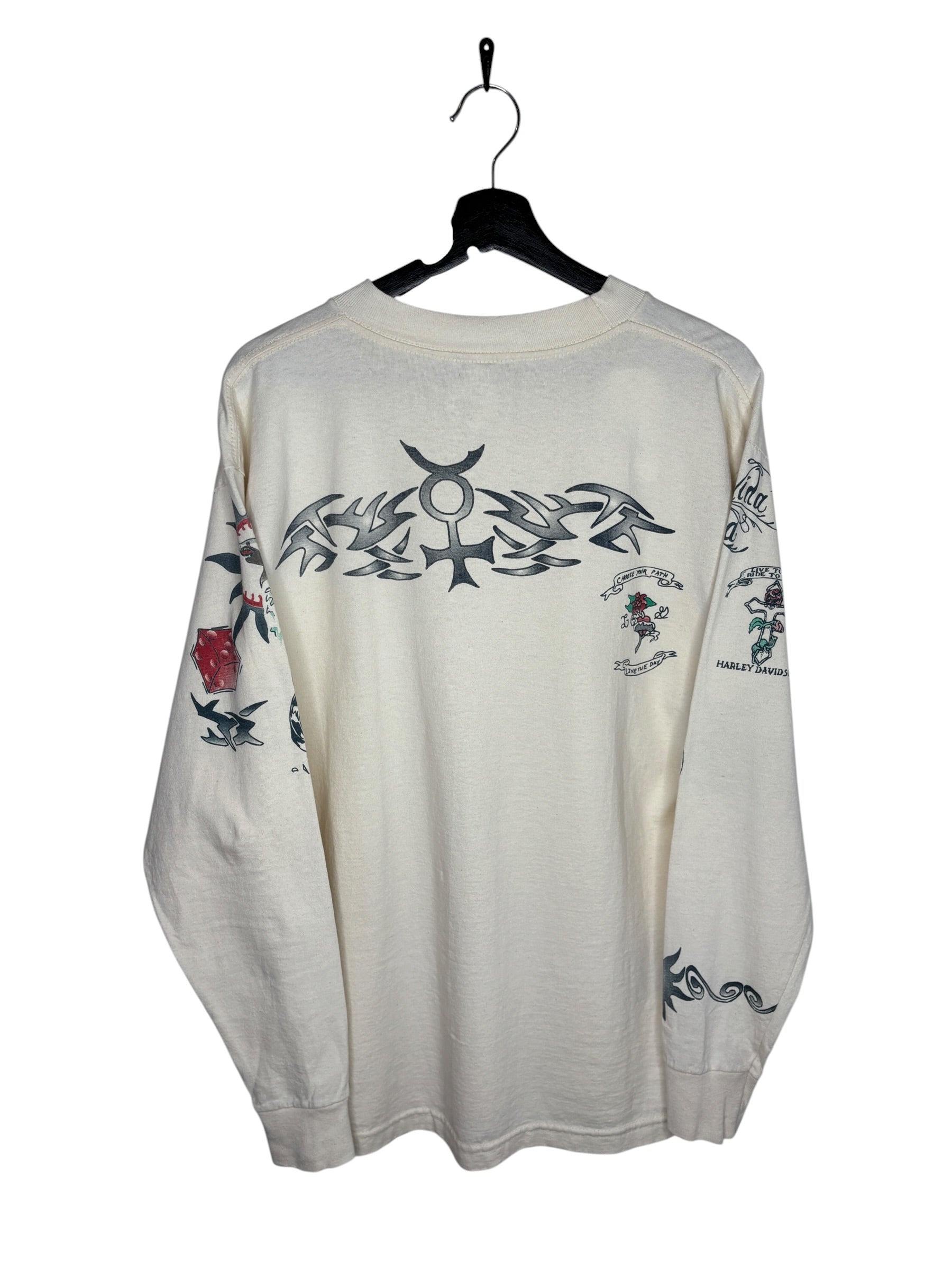 90's Dennis Rodman Tattoo Longsleeve (L)