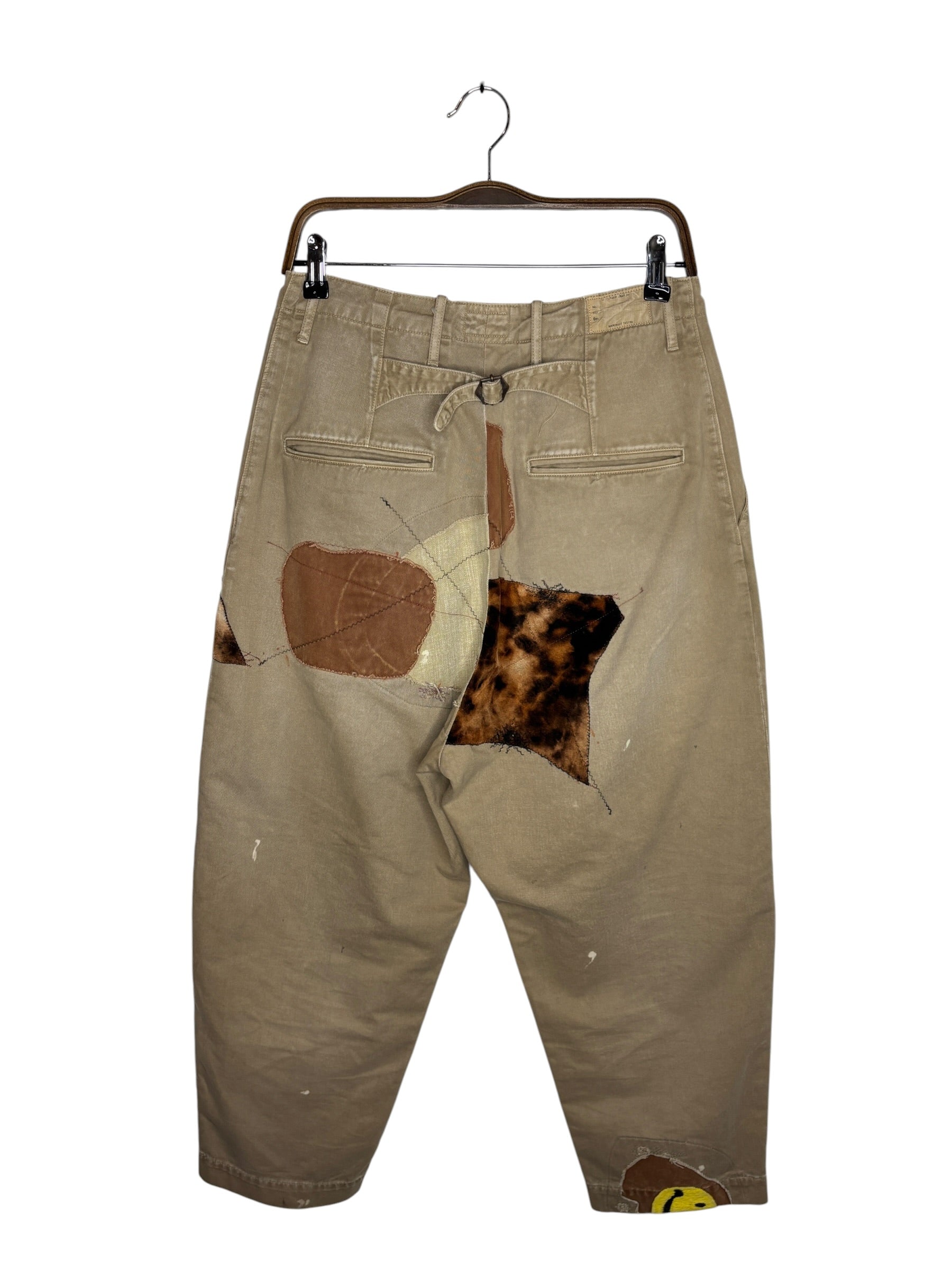 Kapital Khaki High Waist NIME Pants (2)