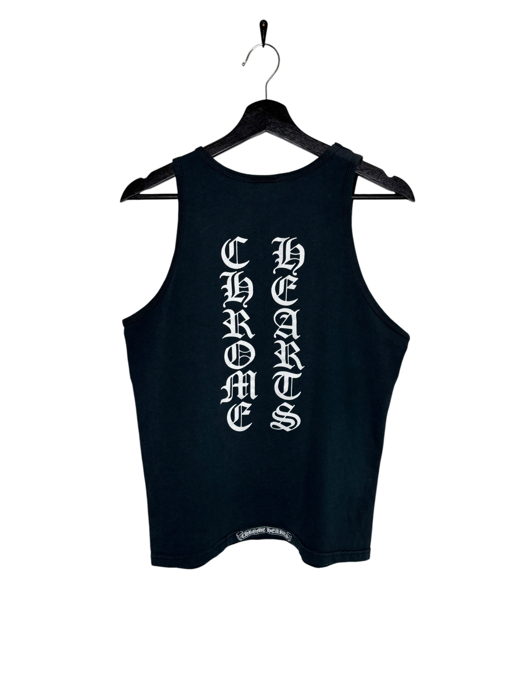 Chrome Hearts 90's Vertical Logo Tank (S)