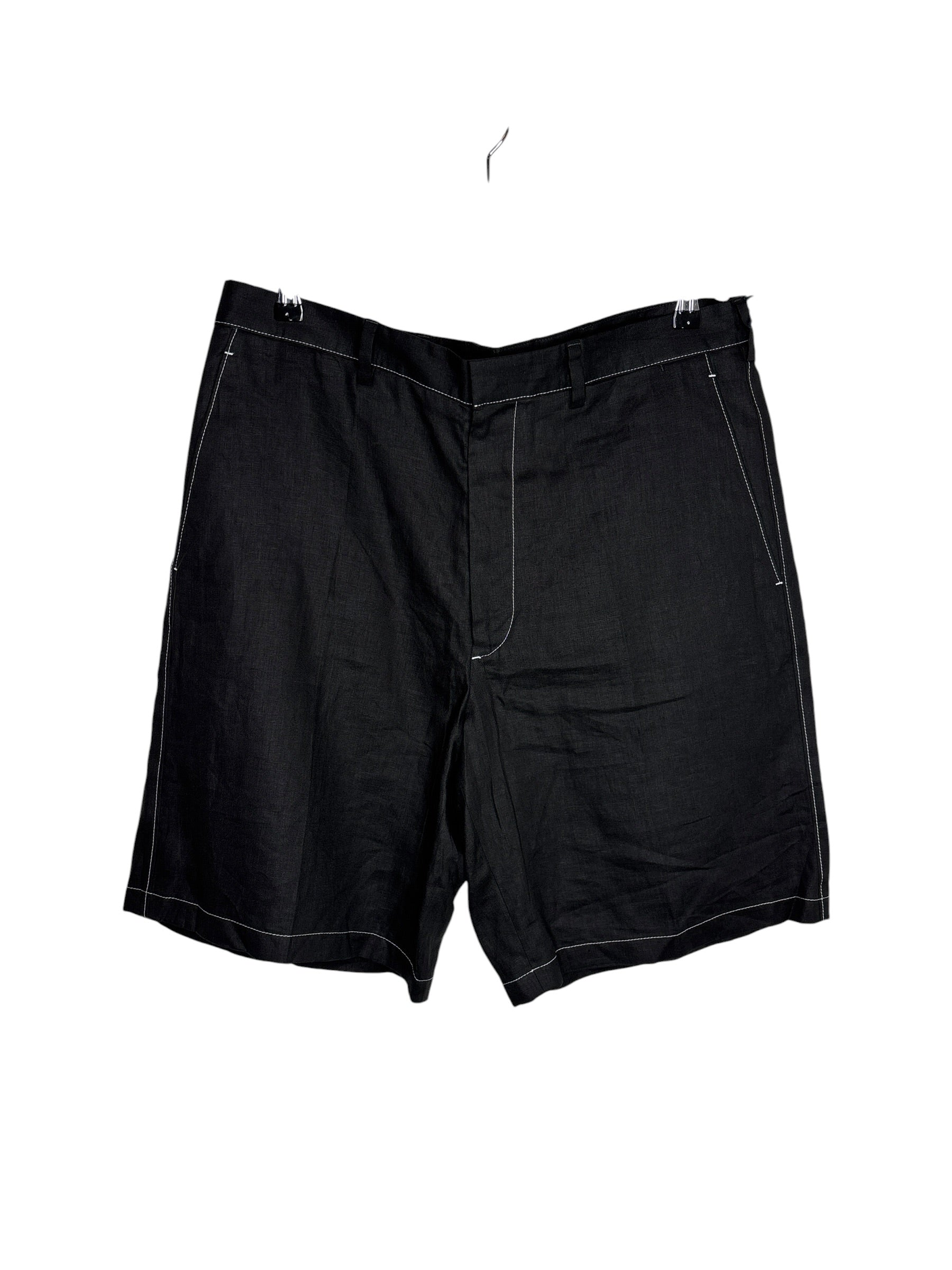 Prada Linen Bermuda Shorts (50)