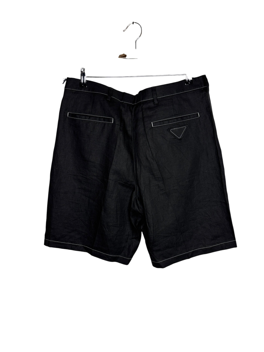 Prada Linen Bermuda Shorts (50)
