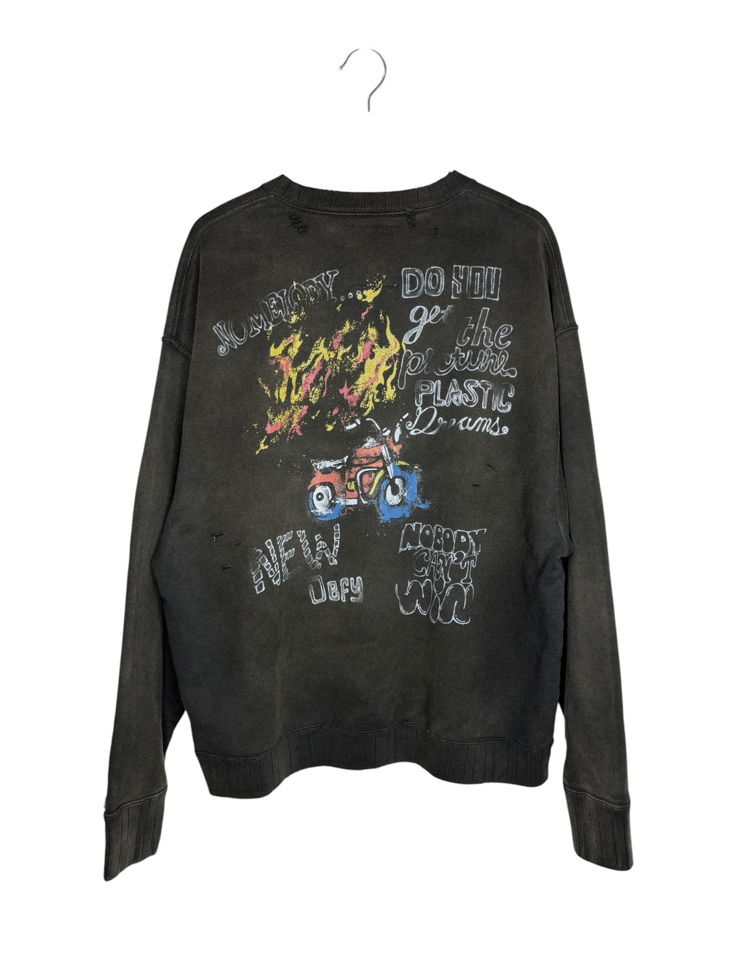 Maison Mihara Yasuhiro Distressed Pullover Sweater (48)