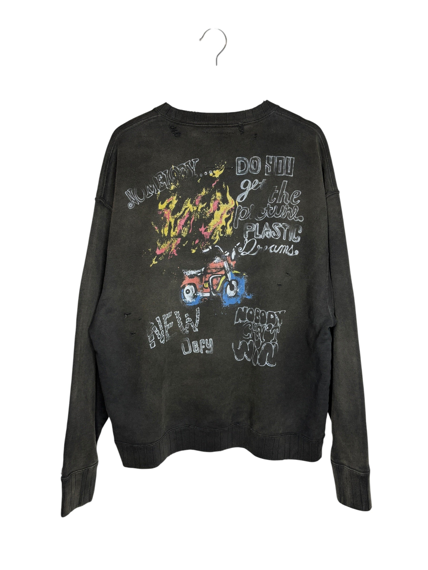 Maison Mihara Yasuhiro Distressed Pullover Sweater (48)