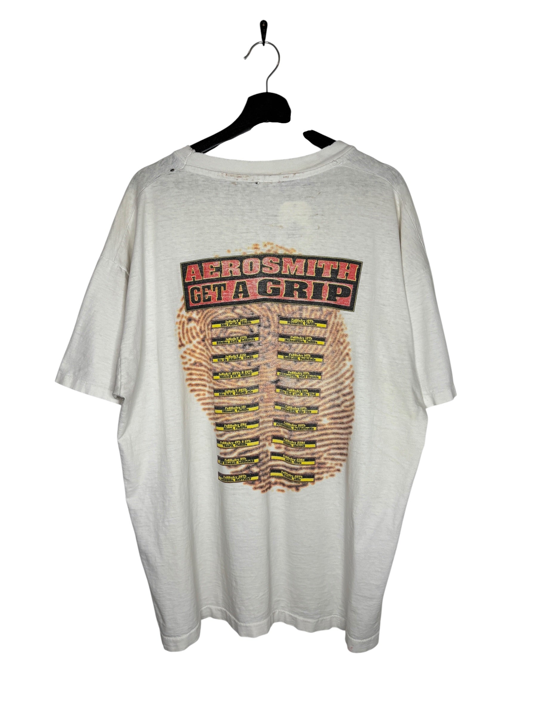 90's Aerosmith Get A Grip Tee (XXL)