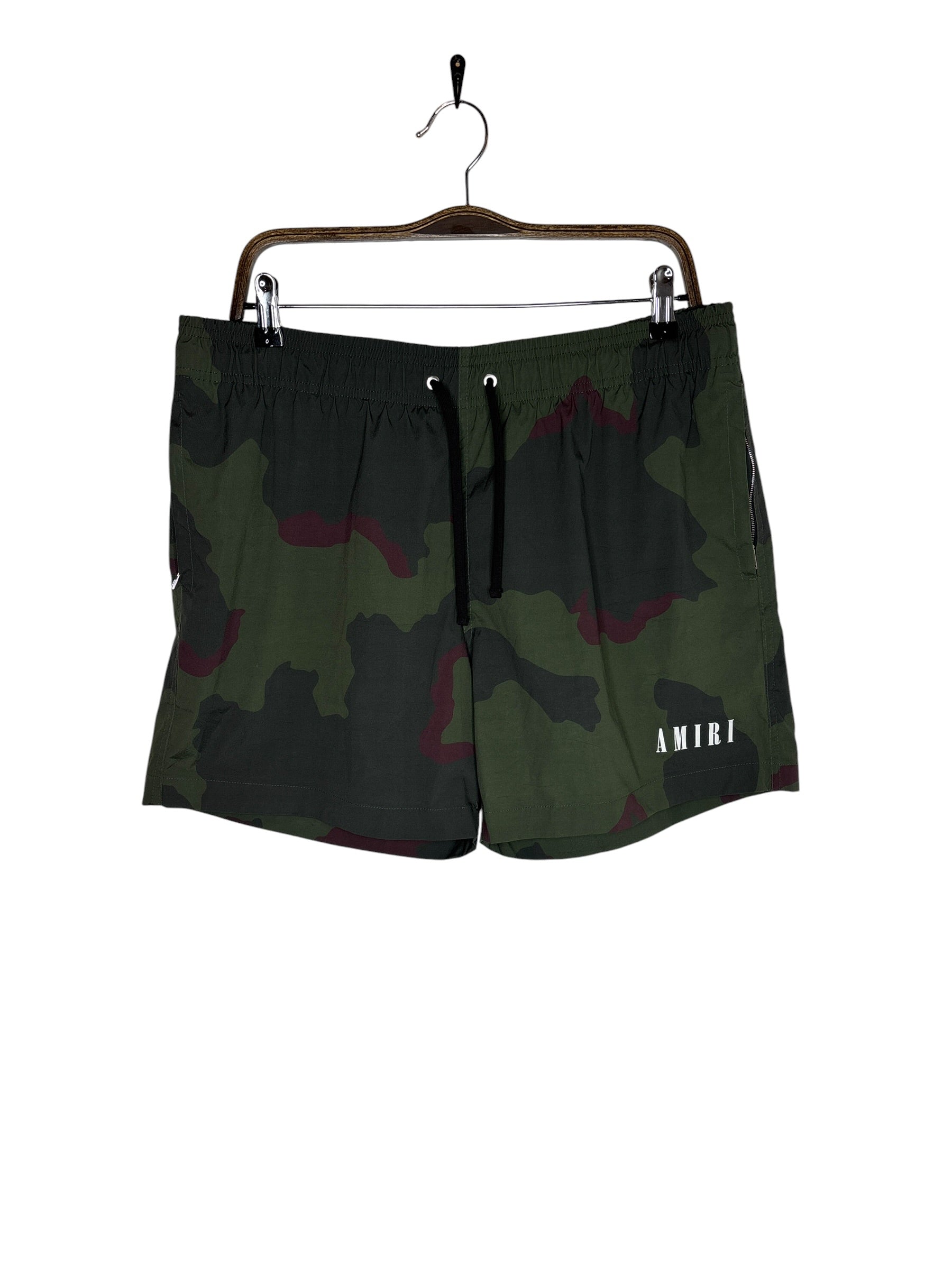 Amari Camo Trunk Shorts (L)