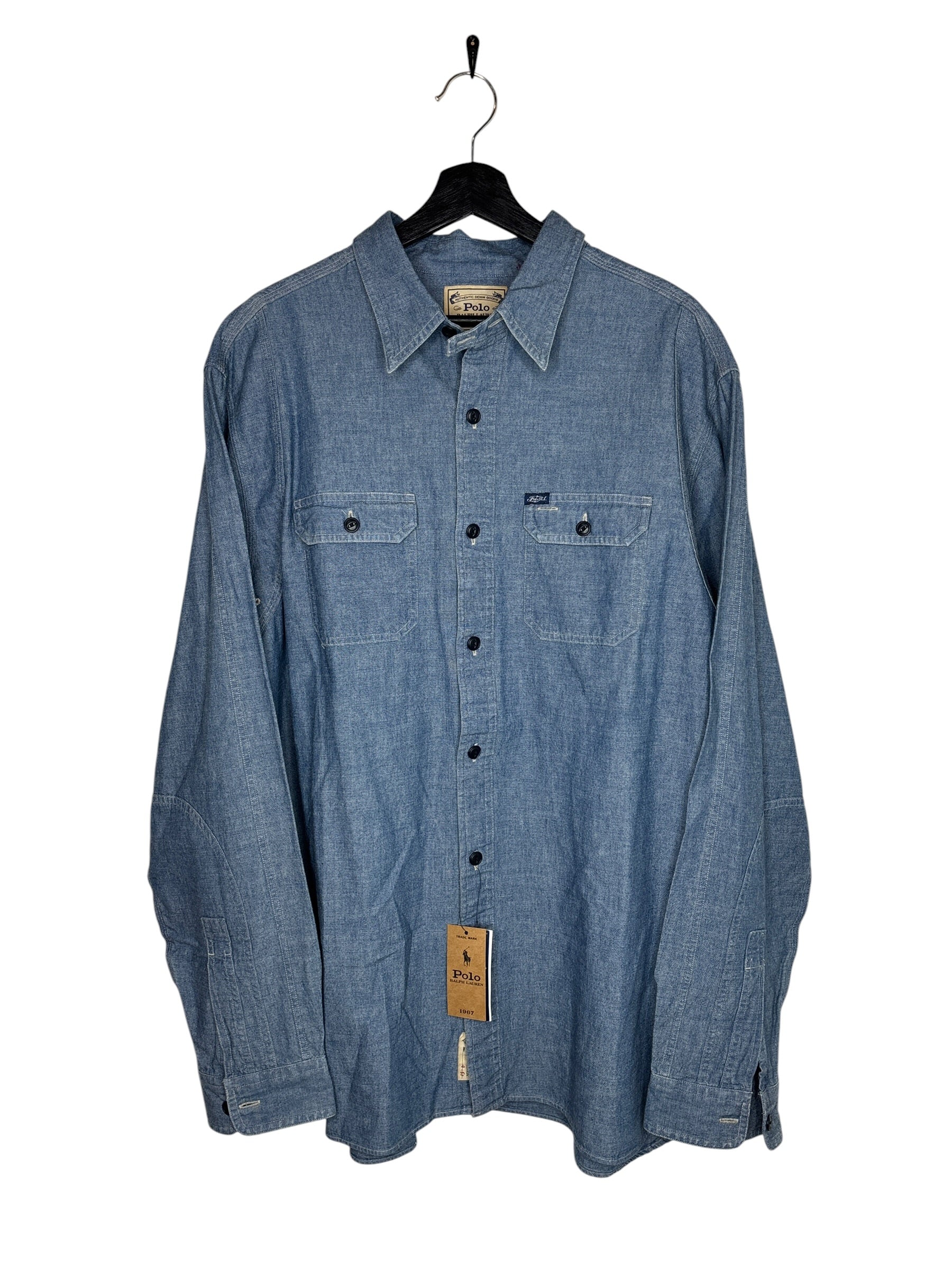Polo Chambray Training Shirt (XXL)
