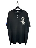 90's White Sox Button Shirt (XXL)