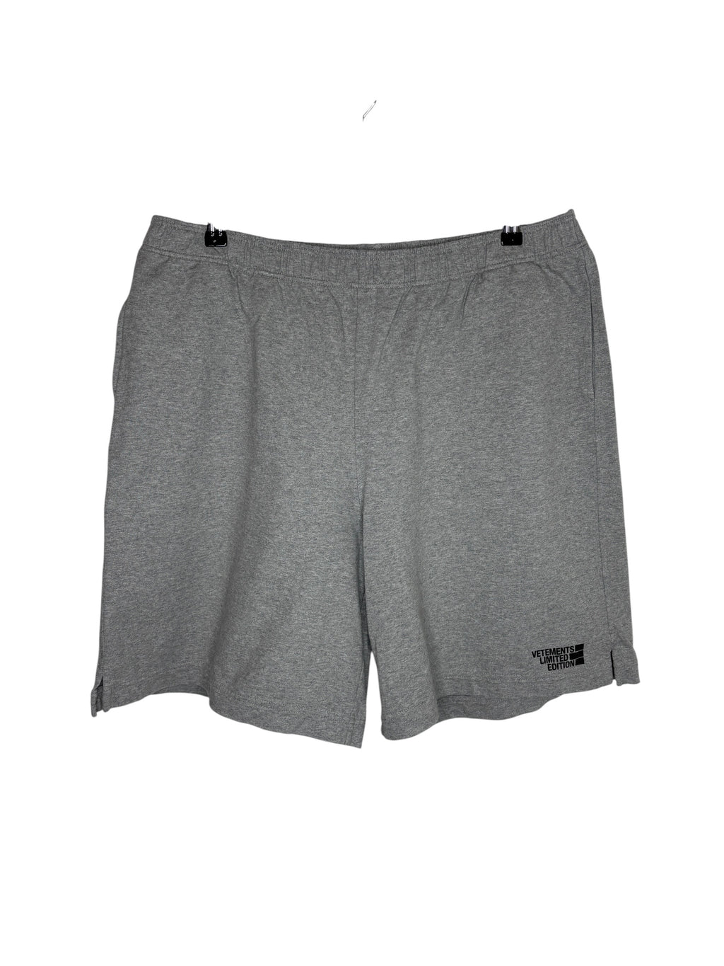 Vetements Cotton Logo Shorts Gray (L)