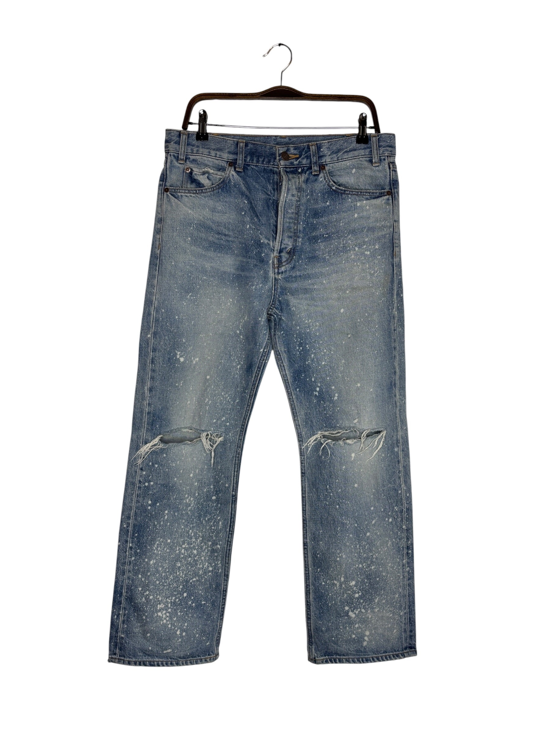 Celine Kurt Distressed Bleach Jeans (31)