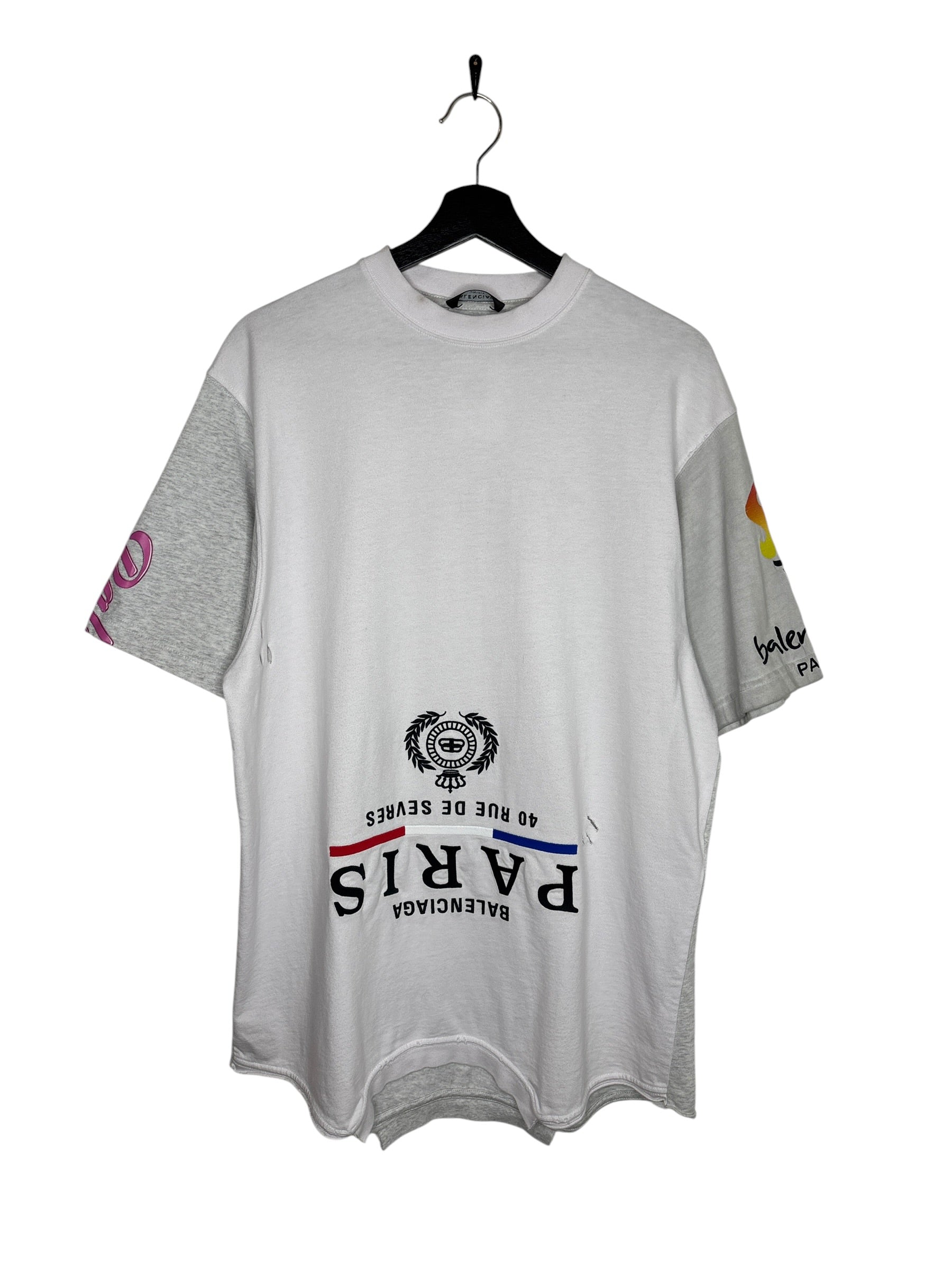 Balenciaga Upside Down Campaign tee (1)